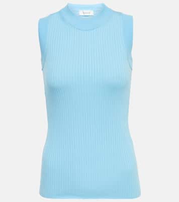 Nido ribbed-knit cotton tank top | Sportmax