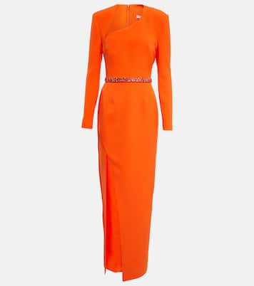 Embellished crêpe gown | Safiyaa