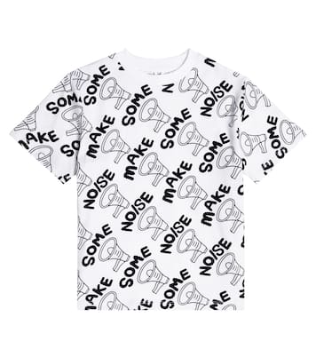 Camiseta en jersey de algodón estampada | Stella McCartney Kids