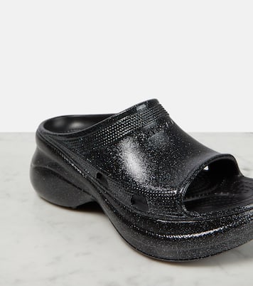 x Crocs platform slides | Balenciaga