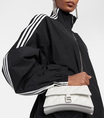 Portefeuille Crush Mini en cuir matelassé | Balenciaga