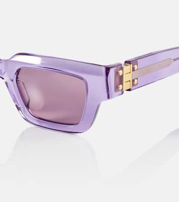Occhiali da sole rettangolari Hinge | Bottega Veneta