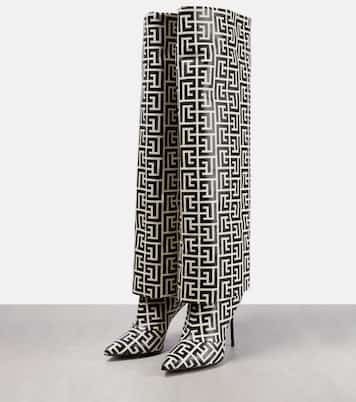 Botas altas Ariel con monograma | Balmain