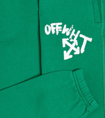 Pantalon de survêtement en coton à logo | Off-White Kids