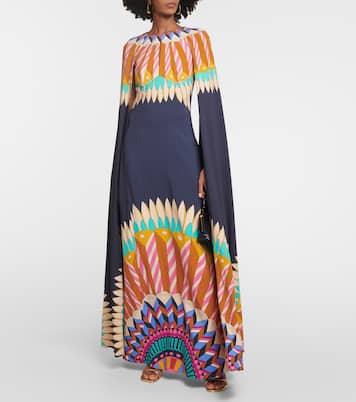 Robe longue Hathor imprimée | La DoubleJ
