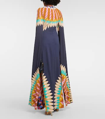 Robe longue Hathor imprimée | La DoubleJ