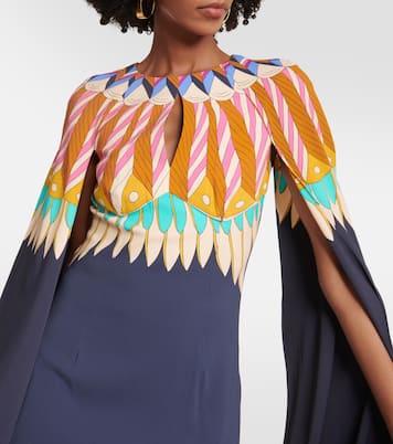 Robe longue Hathor imprimée | La DoubleJ