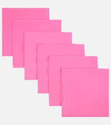 Set of 6 cotton napkins | Lisa Corti
