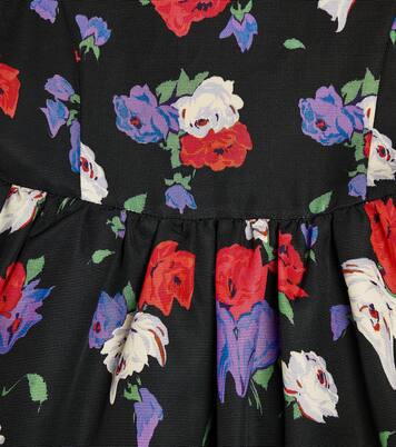 Kleid aus einem Baumwollgemisch | Moschino Kids