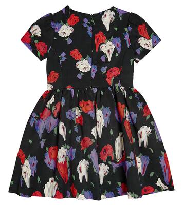 Kleid aus einem Baumwollgemisch | Moschino Kids