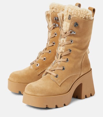 Seoul 1B shearling-lined suede ankle boots | Bogner
