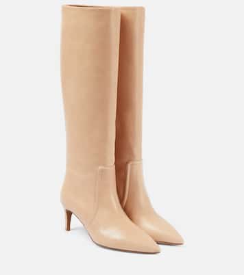 Stiletto 60 leather knee-high boots | Paris Texas