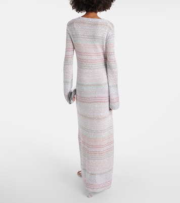 Maxikleid aus Häkelstrick | Missoni