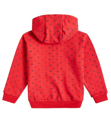 Sudadera con capucha de algodón con logo | Balmain Kids