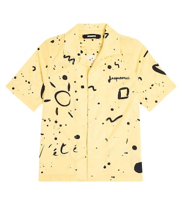 Le Chemise Jean printed denim shirt | Jacquemus Enfant