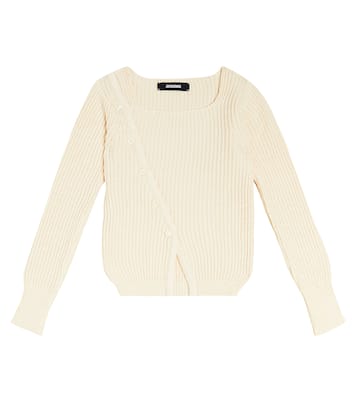 Cárdigan La Maille Pau de lino y algodón | Jacquemus Enfant