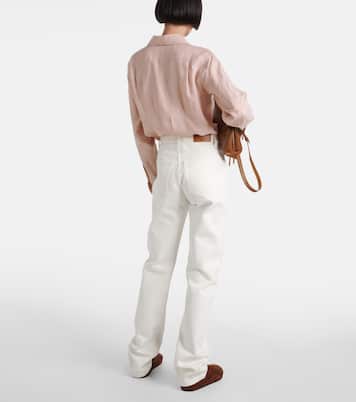 Jeans regular in cotone e seta | Loro Piana
