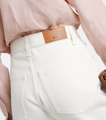 Jeans regular in cotone e seta | Loro Piana