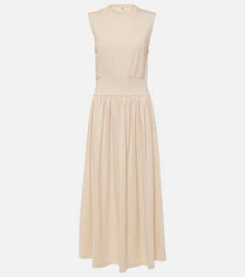 Abito midi in jersey di cotone | Toteme