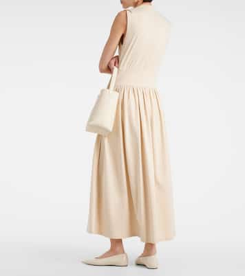 Abito midi in jersey di cotone | Toteme