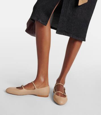 Ballerines Circus en cuir | Max Mara
