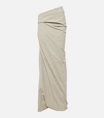 Structured high-rise maxi skirt | Entire Studios