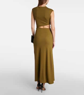 Embellished cutout maxi dress | Christopher Esber