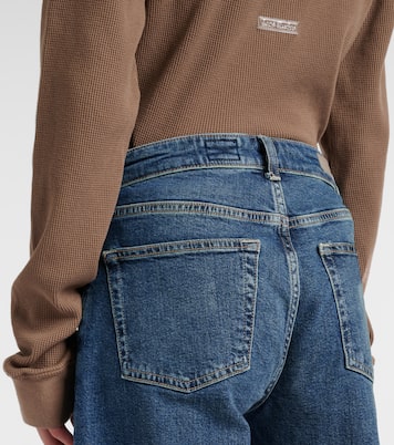 جينز بأرجل واسعة وخصر مرتفع | AG Jeans