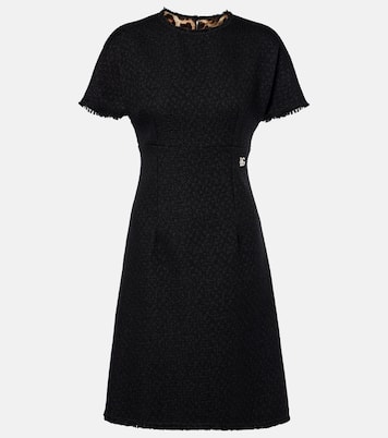 Robe DG en tweed de laine mélangée | Dolce&Gabbana