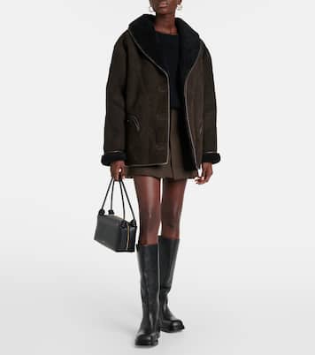 Tatoosh shearling-lined suede jacket | Blazé Milano