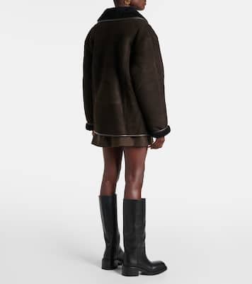 Tatoosh shearling-lined suede jacket | Blazé Milano
