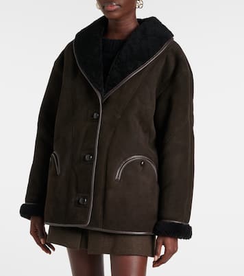 Tatoosh shearling-lined suede jacket | Blazé Milano