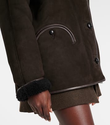 Tatoosh shearling-lined suede jacket | Blazé Milano