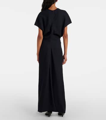 Abito lungo Slouch con ruches | Toteme