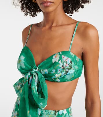 Brassière Everley en ramie | Zimmermann