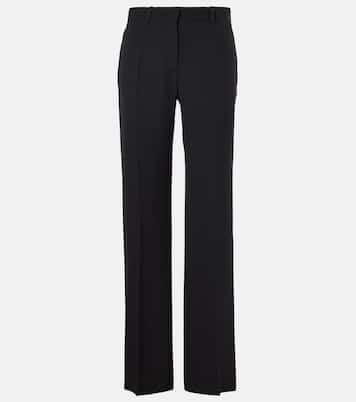 Pantaloni regular Selvie in seta | The Row