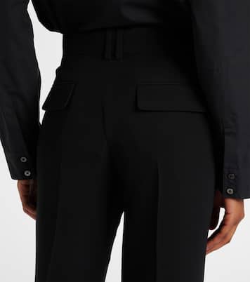 Pantaloni regular Selvie in seta | The Row