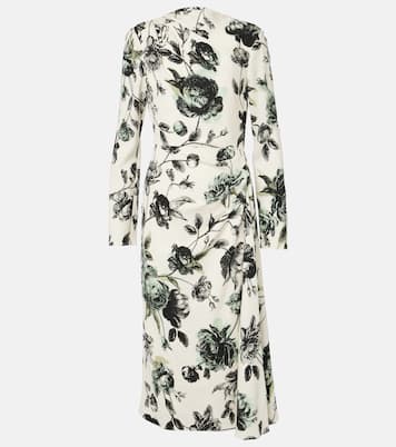 Abito midi con stampa | Erdem