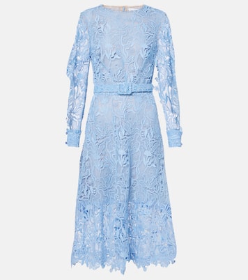 Vestido de cóctel de encaje floral | Oscar de la Renta