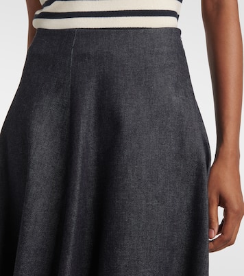 Falda midi Varda de algodón | Altuzarra