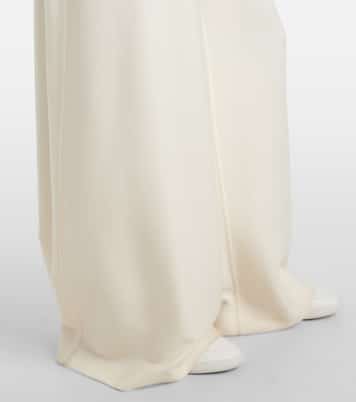 Pantalon ample Gelos en jacquard de laine et soie | Gabriela Hearst