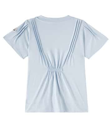 Top aus Jersey mit Kristallen | Moncler Enfant