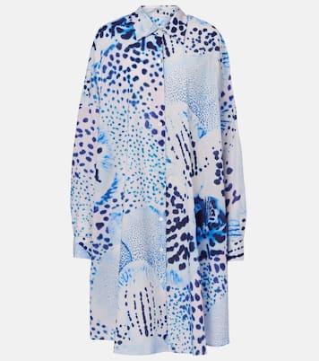 Camicia in voile di cotone con stampa | Dries Van Noten