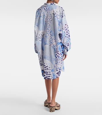 Camicia in voile di cotone con stampa | Dries Van Noten