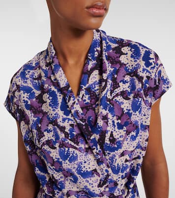 Robe midi imprimée | Dries Van Noten