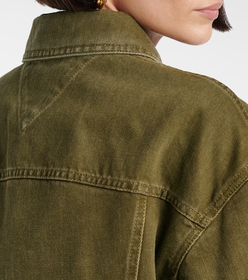 Jeansjacke mit Veloursleder | Bottega Veneta