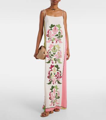 Bedrucktes Maxikleid Inamorata | Adriana Degreas