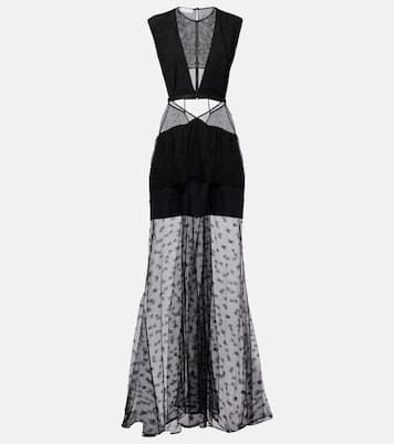 Abito lungo in pizzo | Stella McCartney