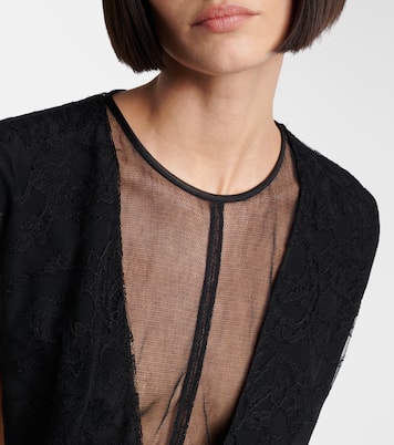 Abito lungo in pizzo | Stella McCartney