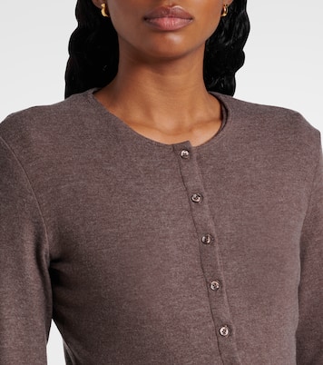 Cardigan cropped Lauren in jersey | Leset